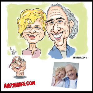 andyhinks.com andy hinks caricature illustration drawing andrew hinks digital quickdraw