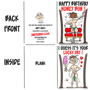 andyhinks.com andy hinks caricature illustration drawing andrew hinks Australia Australiana Australia Australian Greeting Card Birthday